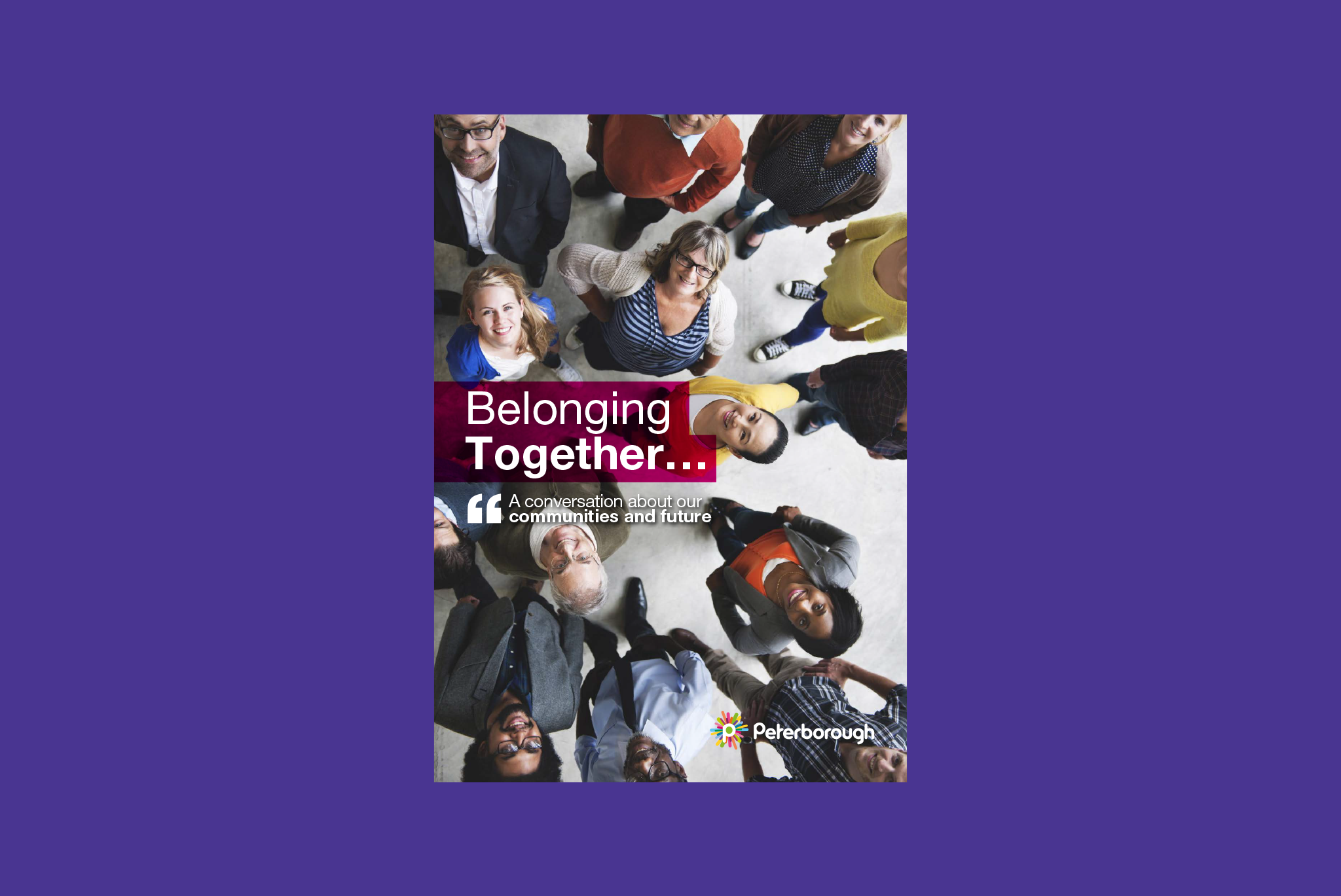 Cover image for the resource "Belonging Together", displaying the report cover.