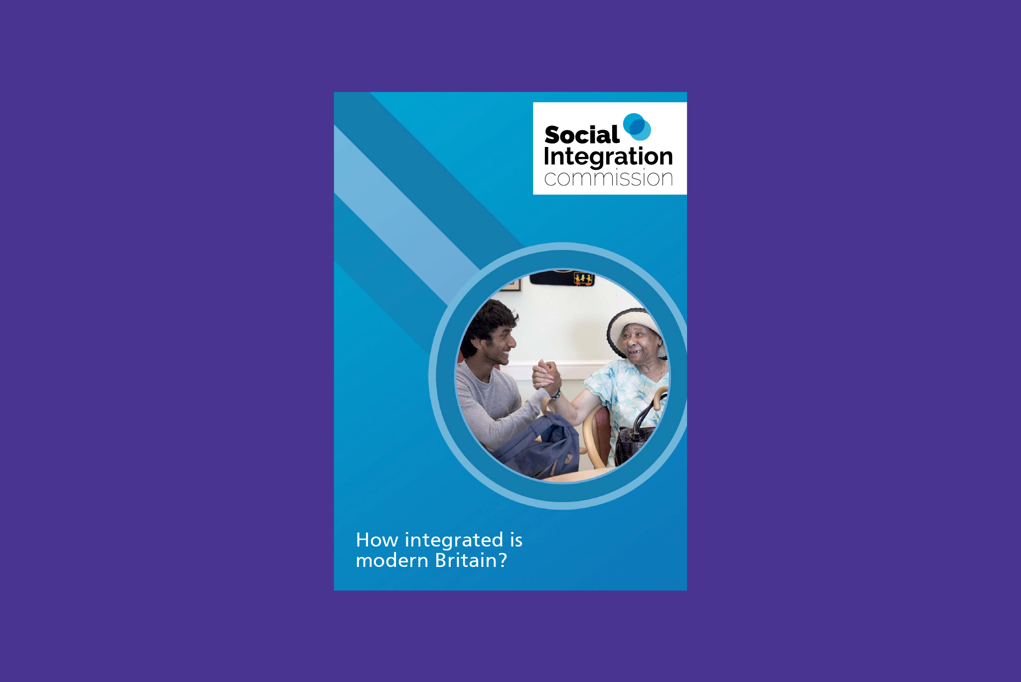 Cover image for the resource "How integrated is modern britain", displaying the report cover.