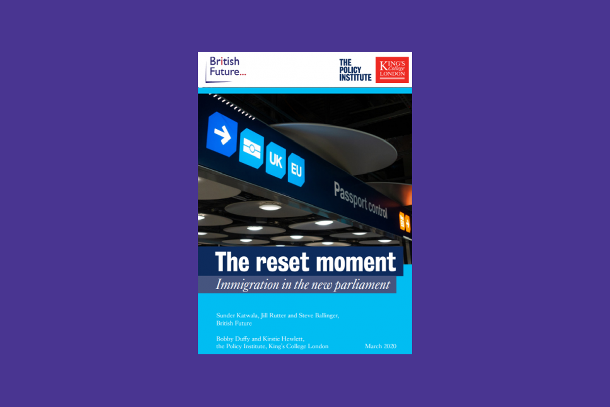 Cover image for the resource "The Reset Moment", displaying the report cover.